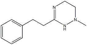 as-Triazine,1,4,5,6-tetrahydro-1-methyl-3-phenethyl-(8CI) 结构式
