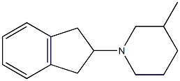 3-Pipecoline,1-(2-indanyl)-(8CI),802593-35-7,结构式