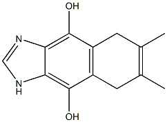 1H-Naphth[2,3-d]imidazole-4,9-diol,5,8-dihydro-6,7-dimethyl-(8CI) Structure