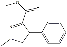 1-Pyrroline-5-carboxylicacid,2,5-dimethyl-4-phenyl-(8CI) Structure