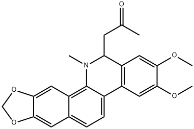 8-アセトニルジヒドロニチジン 化学構造式