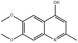 4-Quinolinol,6,7-dimethoxy-2-methyl-(9CI) Structure