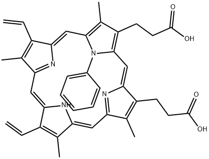 N-phenylprotoporphyrin IX,80367-89-1,结构式