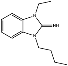 Benzimidazoline,1-butyl-3-ethyl-2-imino-(7CI) Structure