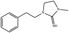 2-Imidazolidinimine,1-methyl-3-(2-phenylethyl)-(9CI) 化学構造式