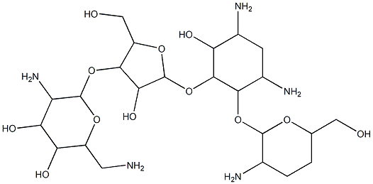 3',4'-dideoxyparomomycin,80451-74-7,结构式