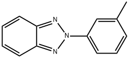 2H-Benzotriazole,2-(3-methylphenyl)-(9CI) Structure