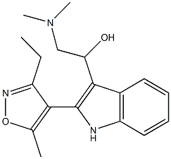 化合物SARI 59-801 结构式