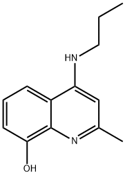 8-Quinolinol,2-methyl-4-(propylamino)-(9CI) 结构式