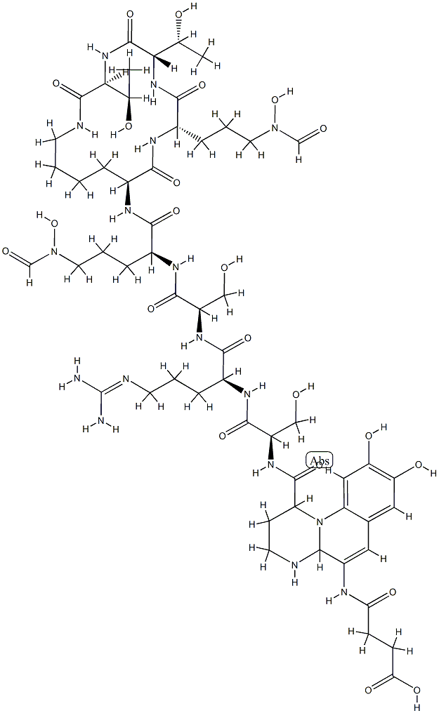 pyoverdin,8062-00-8,结构式