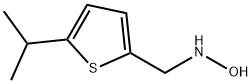 2-Thiophenemethanamine,N-hydroxy-5-(1-methylethyl)-(9CI) Structure