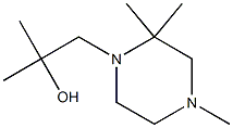 1-Piperazineethanol,alpha,alpha,2,2,4-pentamethyl-(9CI) 化学構造式