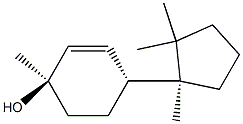 2-Cyclohexen-1-ol,1-methyl-4-[(1R)-1,2,2-trimethylcyclopentyl]-,(1S,4S)-rel-(9CI),807375-56-0,结构式