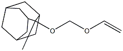 Tricyclo[3.3.1.13,7]decane, 2-[(ethenyloxy)methoxy]-2-methyl- (9CI),807380-65-0,结构式