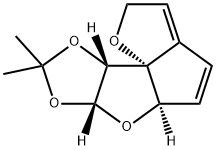 Furo[2,3:1,5]cyclopenta[1,2:4,5]furo[2,3-d][1,3]dioxole,2,5a,6a,9a-tetrahydro-8,8-dimethyl-,(5aR,6aR,9aR,9bR)-(9CI)|