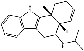 (4aS)-1,4a,5,6,11,11b-Hexahydro-11bβ-methyl-N-isopropyl-2H-benzo[a]carbazol-5α-amine Structure