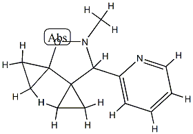 7-Oxa-8-azadispiro[2.0.2.3]nonane,8-methyl-9-(2-pyridinyl)-(9CI) Struktur