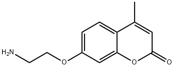 2H-1-Benzopyran-2-one,7-(2-aminoethoxy)-4-methyl-(9CI),810673-12-2,结构式