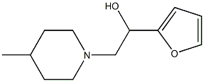 1-Piperidineethanol,alpha-2-furyl-4-methyl-(4CI),810675-80-0,结构式