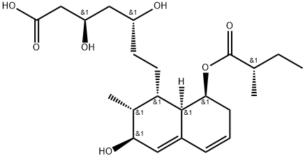 (3R,5R)-7-[(1S,2R,3S,8S,8aR)-3-hydroxy-2-methyl-8-[(2S)-2-methylbutano yl]oxy-1,2,3,7,8,8a-hexahydronaphthalen-1-yl]-3,5-dihydroxy-heptanoic acid|(3R,5R)-7-[(1S,2R,3S,8S,8aR)-3-hydroxy-2-methyl-8-[(2S)-2-methylbutano yl]oxy-1,2,3,7,8,8a-hexahydronaphthalen-1-yl]-3,5-dihydroxy-heptanoic acid