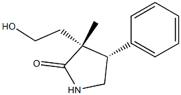 811445-47-3 2-Pyrrolidinone,3-(2-hydroxyethyl)-3-methyl-4-phenyl-,(3R,4S)-rel-(9CI)