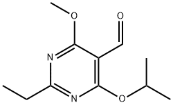 5-Pyrimidinecarboxaldehyde,2-ethyl-4-methoxy-6-(1-methylethoxy)-(9CI) 结构式