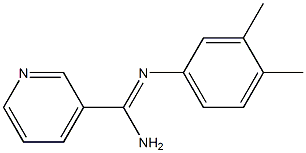 3-Pyridinecarboximidamide,N-(3,4-dimethylphenyl)-(9CI)|