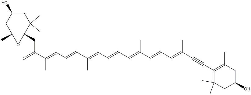 halocynthiaxanthin Structure