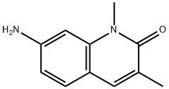 2(1H)-Quinolinone,7-amino-1,3-dimethyl-(9CI) Struktur
