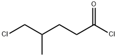 5-氯,4-甲基戊酰氯, 813452-05-0, 结构式