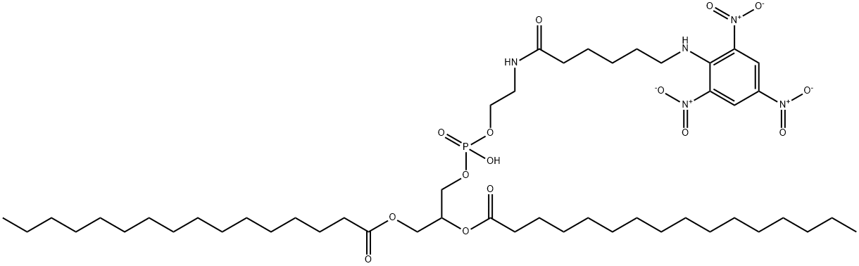 N-(2,4,6-trinitrophenyl-6-N-aminocaproyl)-1,2-dipalmitoylphosphatidylethanolamine|