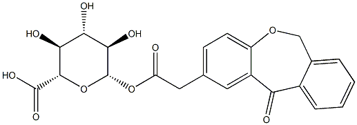 isoxepac glucuronide Structure