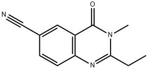 6-Quinazolinecarbonitrile,2-ethyl-3,4-dihydro-3-methyl-4-oxo-(9CI)|