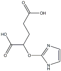 2-オキソペンタン二酸・1H-イミダゾール 化学構造式