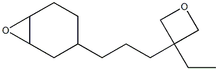7-Oxabicyclo[4.1.0]heptane,3-[3-(3-ethyl-3-oxetanyl)propyl]-(9CI) 化学構造式