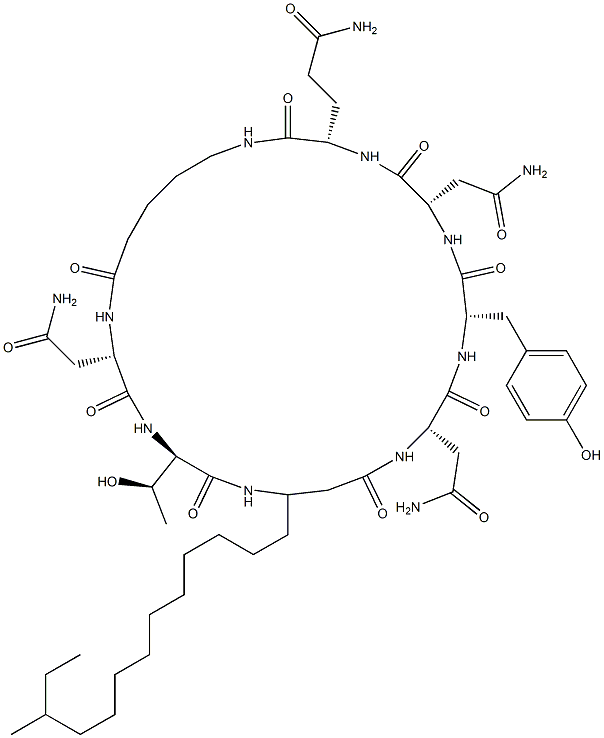 Bacillomycin F,81689-97-6,结构式