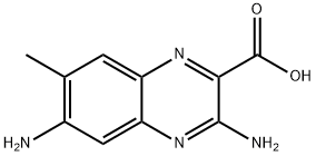 2-Quinoxalinecarboxylicacid,3,6-diamino-7-methyl-(9CI)|