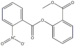 2-(methoxycarbonyl)phenyl 2-nitrobenzoate Structure