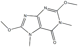 6H-Purin-6-one,1,7-dihydro-2,8-dimethoxy-1,7-dimethyl-(9CI)|