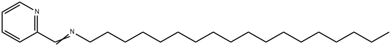 N-OCTADECYL-N-(2-PYRIDYLMETHYLENE)AMINE, 81812-04-6, 结构式