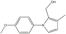 1H-Pyrrole-2-methanol,1-(4-methoxyphenyl)-3-methyl-(9CI) 结构式