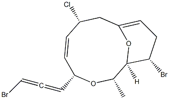 81920-18-5 (1R,2S,5E)-2α-Methyl-4α-[(R)-3-bromo-1,2-propadienyl]-7α-chloro-12α-bromo-3,13-dioxabicyclo[7.3.1]trideca-5,9-diene