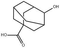 4α-Hydroxyadamantane-1-carboxylic acid Structure