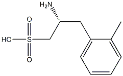 Benzenepropanesulfonic acid, ba-amino-2-methyl-, (baR)- (9CI) Struktur