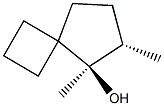 Spiro[3.4]octan-5-ol, 5,6-dimethyl-, (5R,6S)-rel- (9CI) Struktur