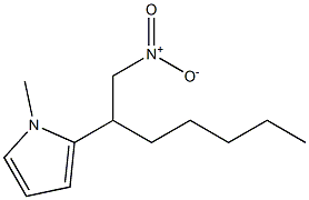 1H-Pyrrole,1-methyl-2-[1-(nitromethyl)hexyl]-(9CI),820232-97-1,结构式