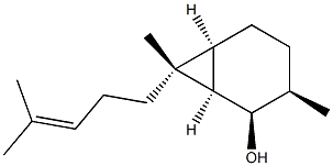 Bicyclo[4.1.0]heptan-2-ol, 3,7-dimethyl-7-(4-methyl-3-pentenyl)-, (1R,2R,3R,6S,7R)-rel- (9CI) 化学構造式