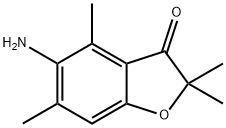 3(2H)-Benzofuranone,5-amino-2,2,4,6-tetramethyl-(9CI),820257-60-1,结构式