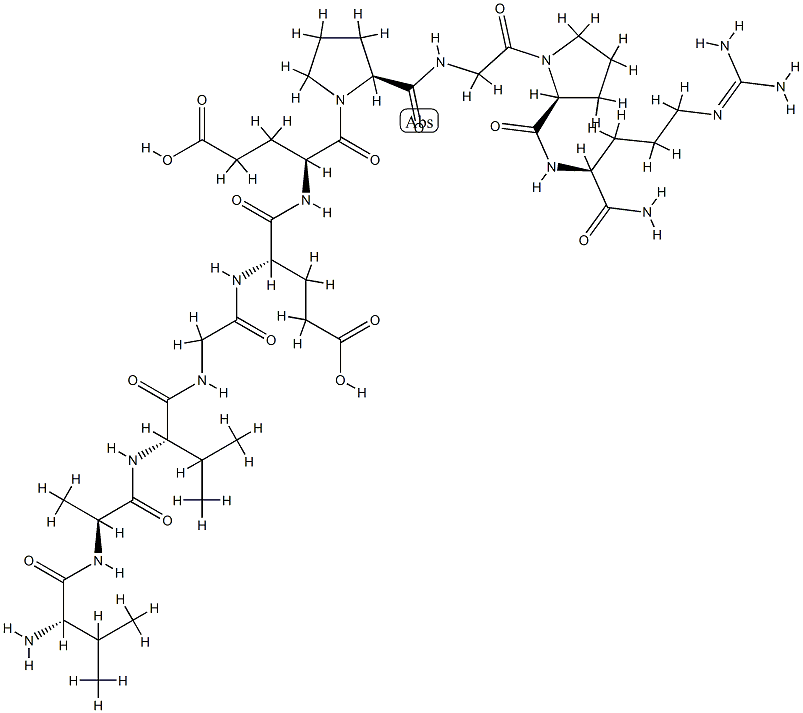 ソマトレム（遺伝子組換え） 化学構造式