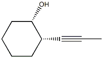 Cyclohexanol, 2-(1-propynyl)-, (1R,2R)-rel- (9CI),82031-74-1,结构式